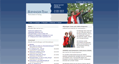 Desktop Screenshot of cms.blieninger-team.de
